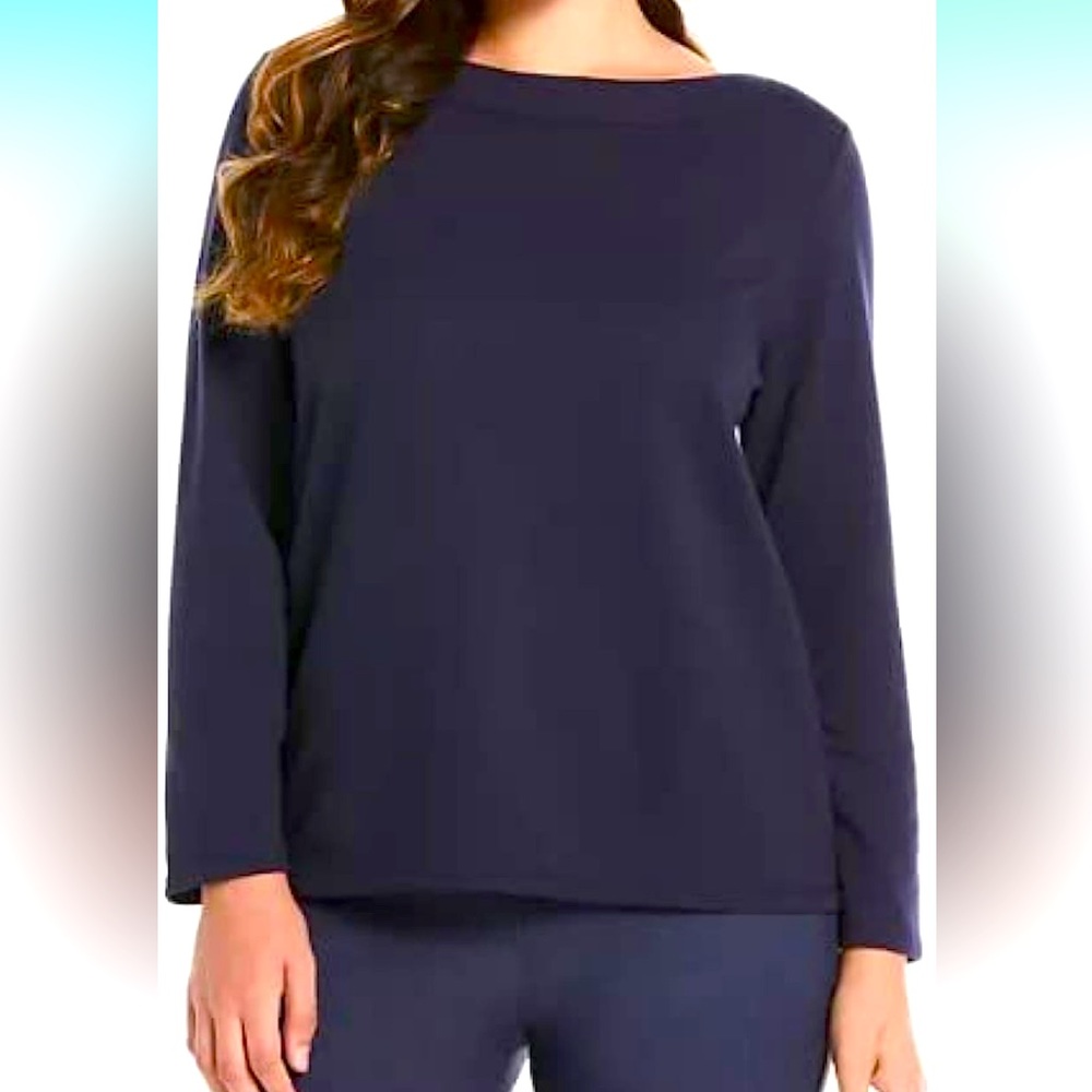Rafaella Bell Sleeve Knit Top Sz.L